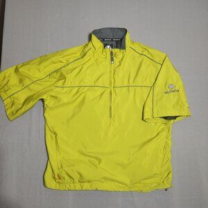 Sunice Weather performance jacket men's size M lime green colour short sleeve